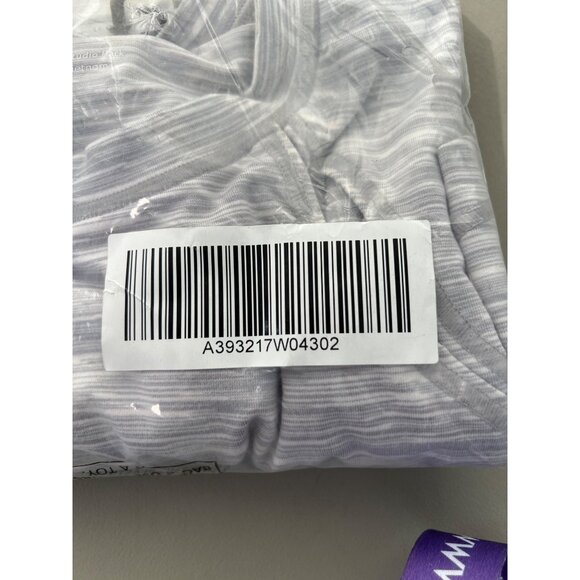 Zuda Spacedye Knit Tank with Seaming Detail Womens 3X Gray Polyester Blend NEW - Picture 5 of 8